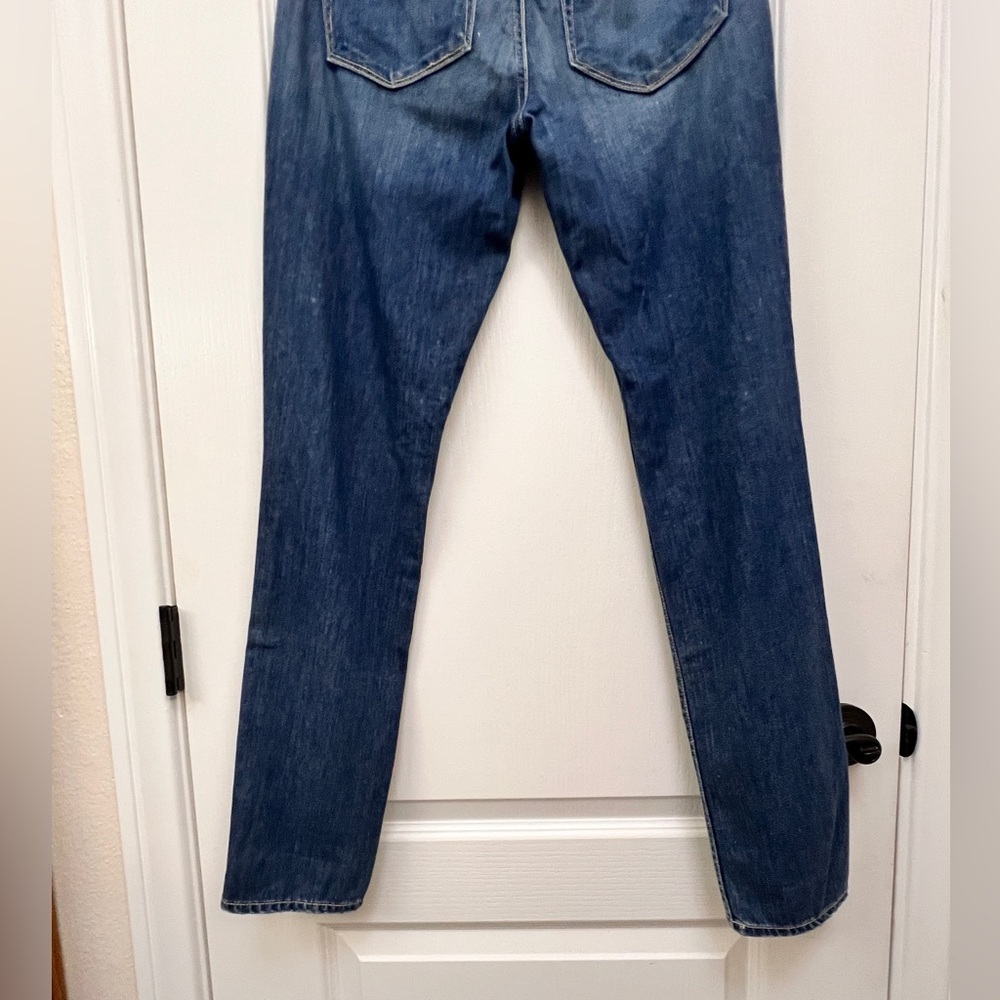 PAIGE Jimmy Jimmy Skinny Jeans Women’s 27 Distressed Ripped Boyfriend Denim - Picture 11 of 13